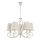 Suspension chaîne BALI 5xE14/10W/230V crème