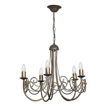 Suspension chaîne PALACE 5xE14/60W/230V