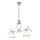 Suspension chaîne RETRO 2xE27/60W/230V argent