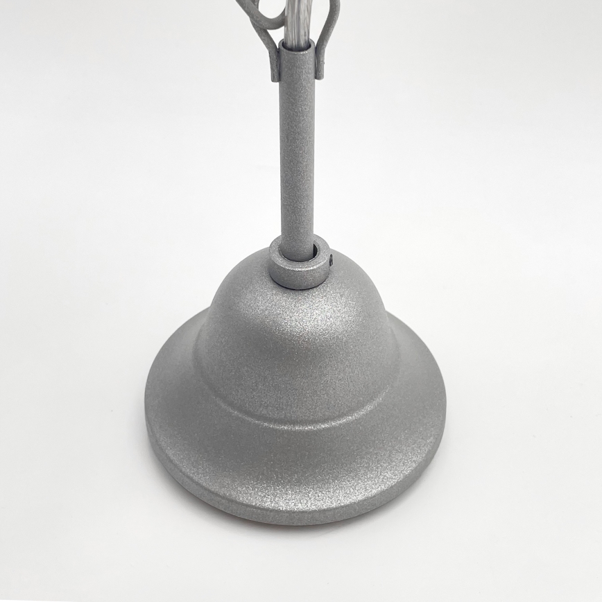 Suspension chaîne RETRO 2xE27/60W/230V argent