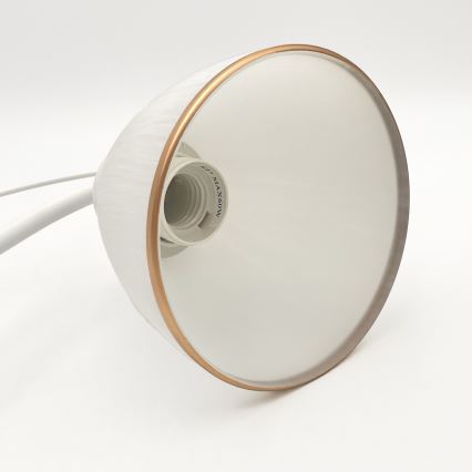 Suspension chaîne RETRO 2xE27/60W/230V blanc mat