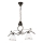 Suspension chaîne RETRO 2xE27/60W/230V bronze/patine
