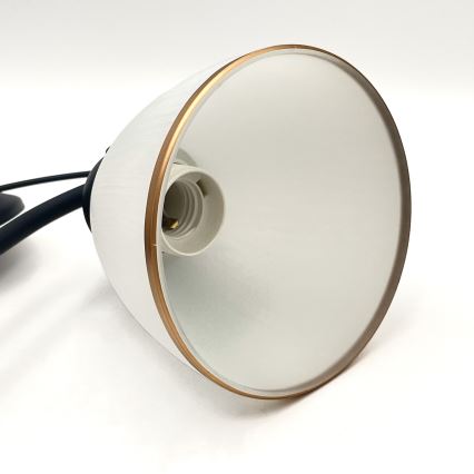 Suspension chaîne RETRO 2xE27/60W/230V mat noir