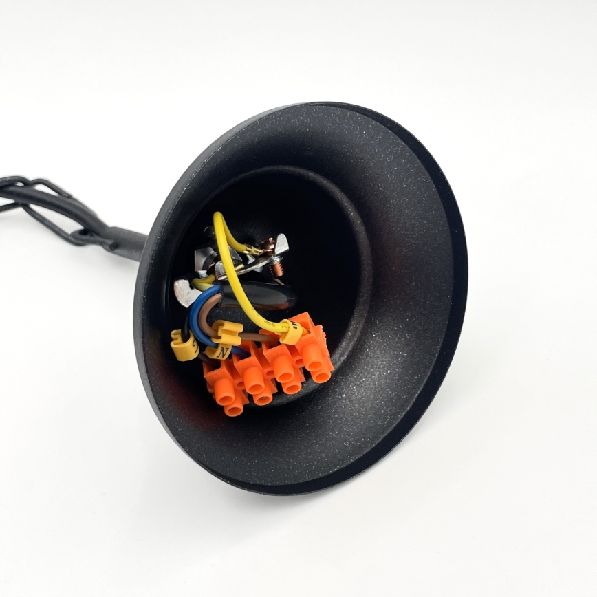 Suspension chaîne RETRO 2xE27/60W/230V noir