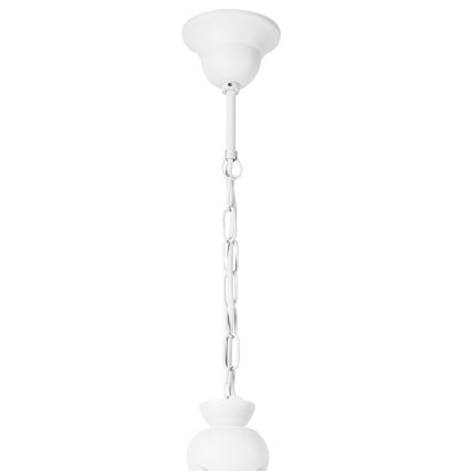Suspension chaîne RETRO II 3xE27/60W/230V blanc
