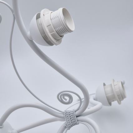 Suspension chaîne RETRO II 3xE27/60W/230V blanc