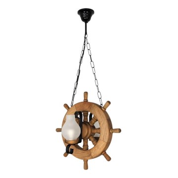 Suspension chaîne TIMONA 2xE14/40W/230V hêtre