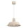 Suspension CLASS sur câble 1xE27/15W/230V beige