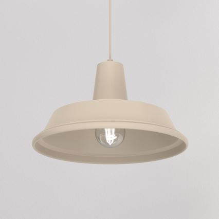 Suspension CLASS sur câble 1xE27/15W/230V beige