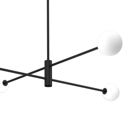 Suspension DORI 4xG9/25W/230V noir