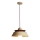 Suspension en bois sur câble 1xE27/60W/230V Ø 33 cm bois massif/chêne/noyer/hévéa