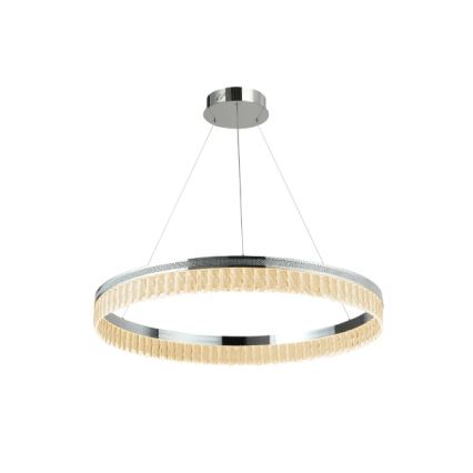 Lustre en cristal LED dimmable sur câble THALIA LED/55W/230V 3000-6000K Ø 80 cm + télécommande