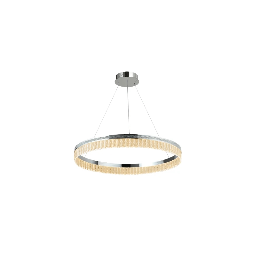 Lustre en cristal LED dimmable sur câble THALIA LED/55W/230V 3000-6000K Ø 80 cm + télécommande