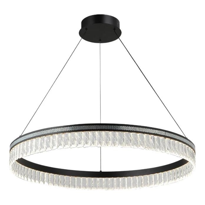 Suspension en cristal LED dimmable THALIA LED/55W/230V 3000-6000K Ø 80 cm + télécommande