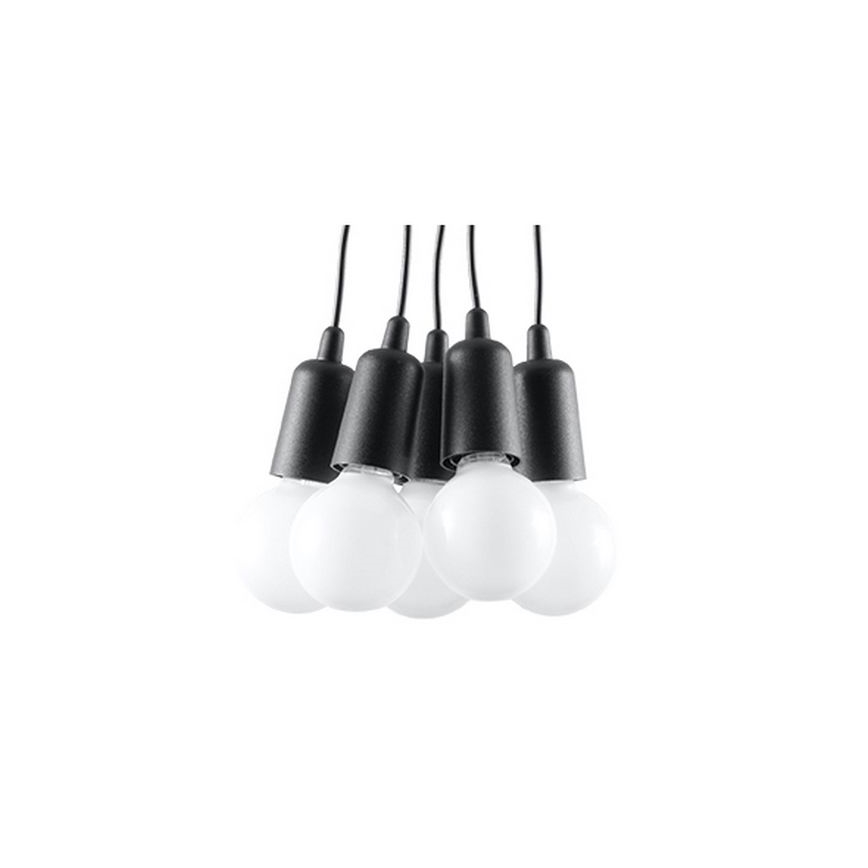 Suspension fil DIEGO 5xE27/60W/230V