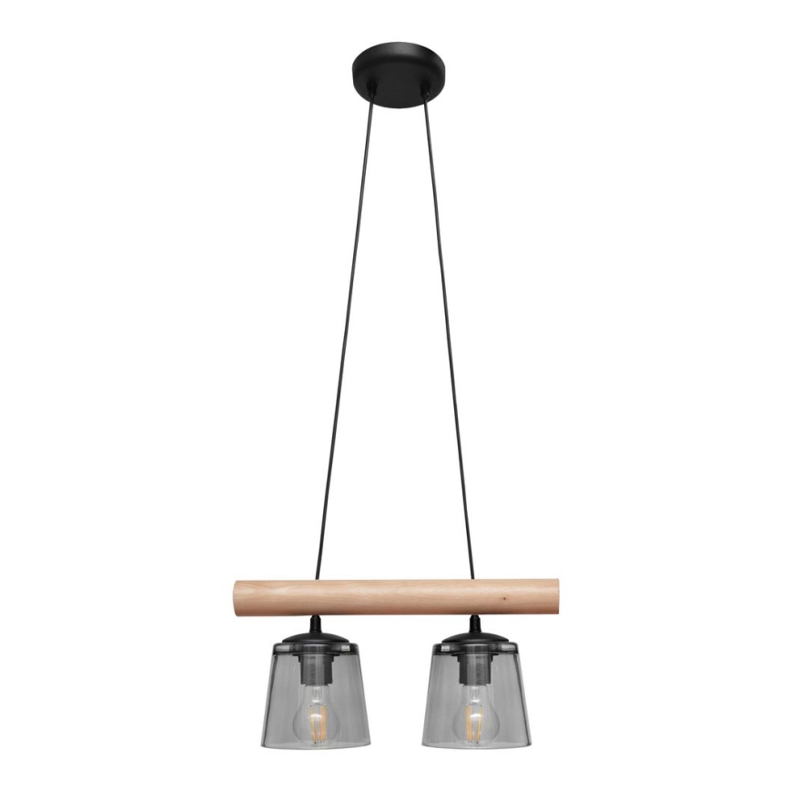 Suspension fil WOODSTOCK 2xE27/15W/230V