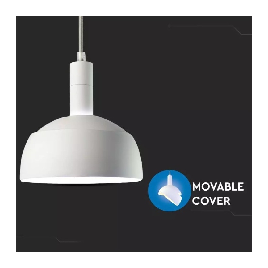 Suspension filaire 1xE14/60W/230V blanche