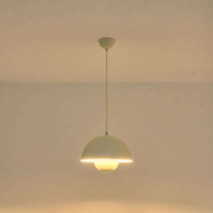 Suspension filaire 1xE27/15W/230V blanc