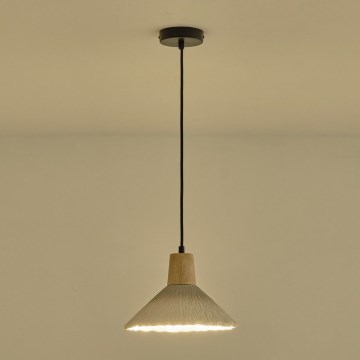 Suspension filaire 1xE27/15W/230V crème