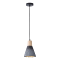 Suspension filaire 1xE27/15W/230V gris