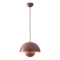 Suspension filaire 1xE27/15W/230V rouge