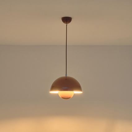 Suspension filaire 1xE27/15W/230V rouge