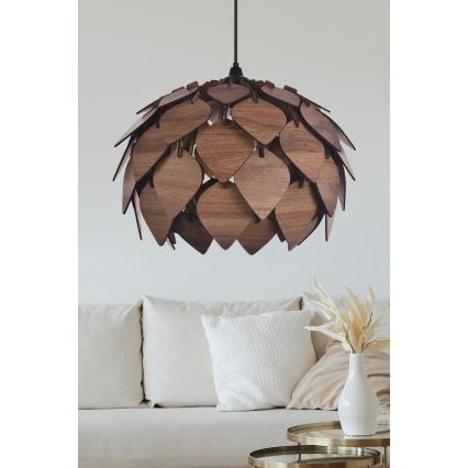 Suspension filaire 1xE27/40W/230V marron