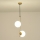 Suspension filaire 2xE27/40W/230V laiton