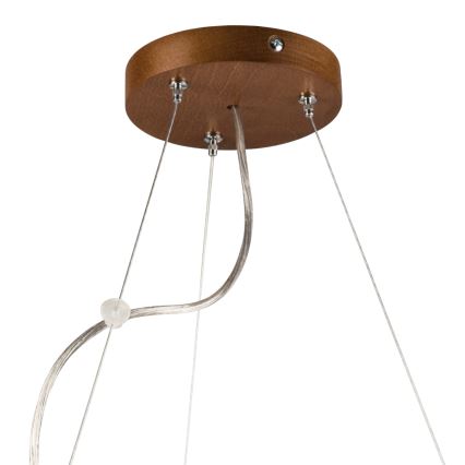 Suspension filaire 3xE27/60W/230V ø 47 cm - certifié FSC