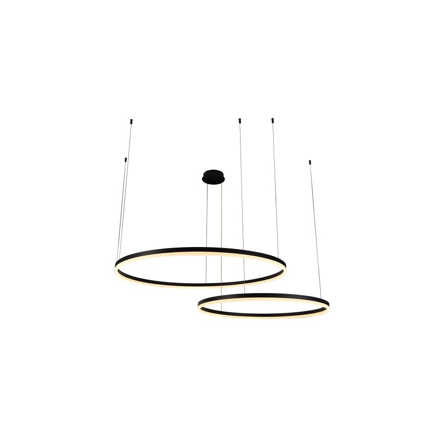 Suspension filaire à intensité variable LED/100W/230V 3000-6500K d. 80 cm + Télécommande