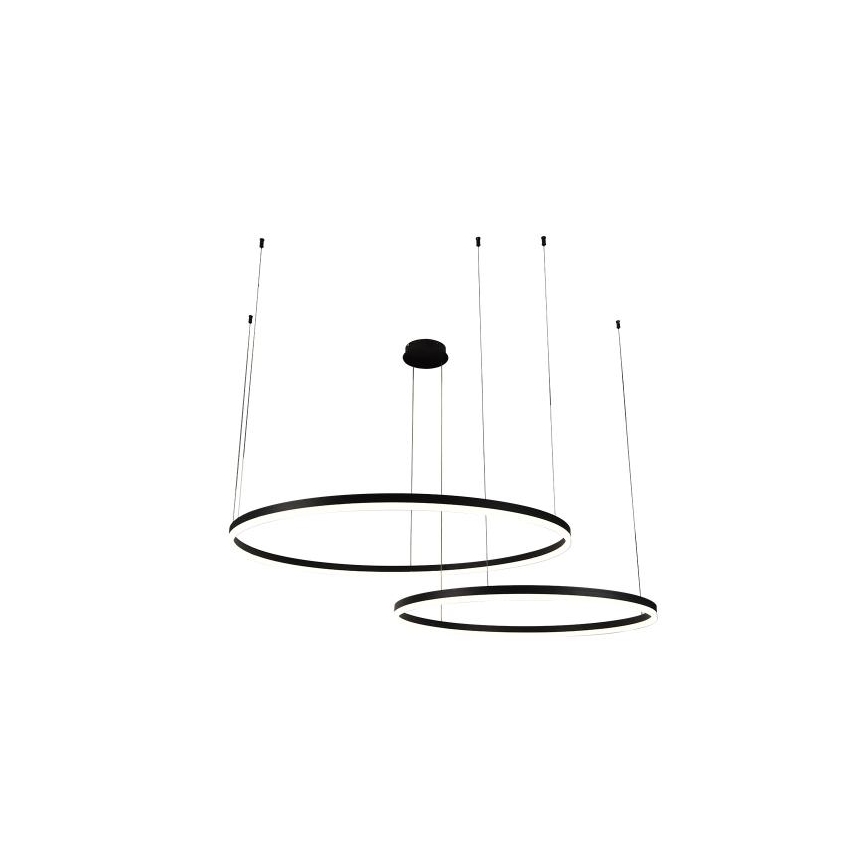 Suspension filaire à intensité variable LED/100W/230V 3000-6500K d. 80 cm + Télécommande