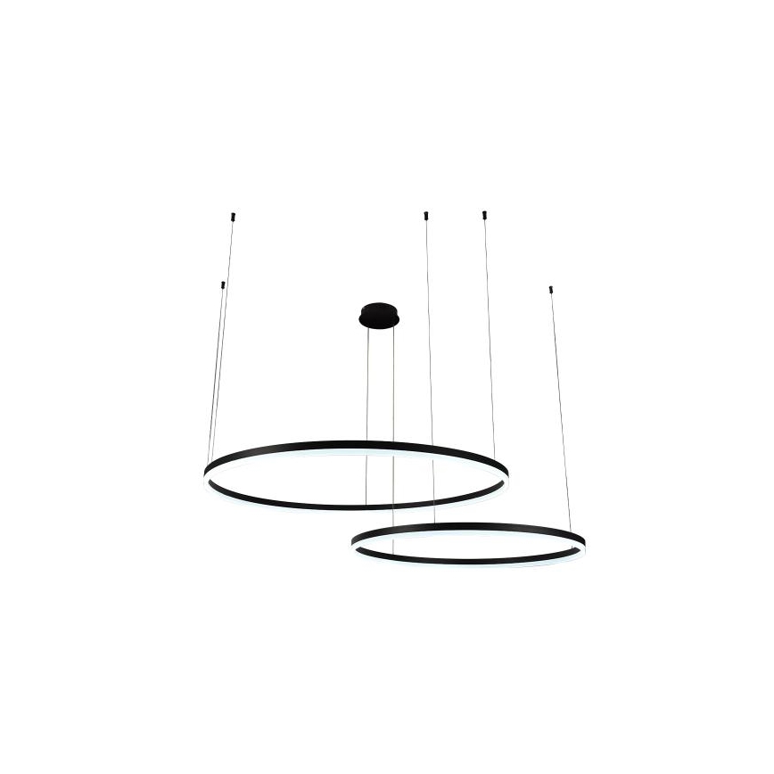 Suspension filaire à intensité variable LED/100W/230V 3000-6500K d. 80 cm + Télécommande