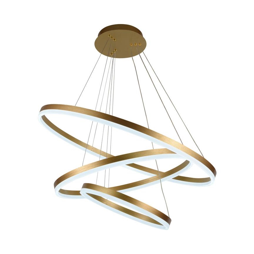 Suspension filaire à intensité variable LED/125W/230V 3000-6500K d. 80 cm + Télécommande