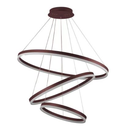 Suspension filaire à intensité variable LED/125W/230V 3000-6500K d. 80 cm + Télécommande