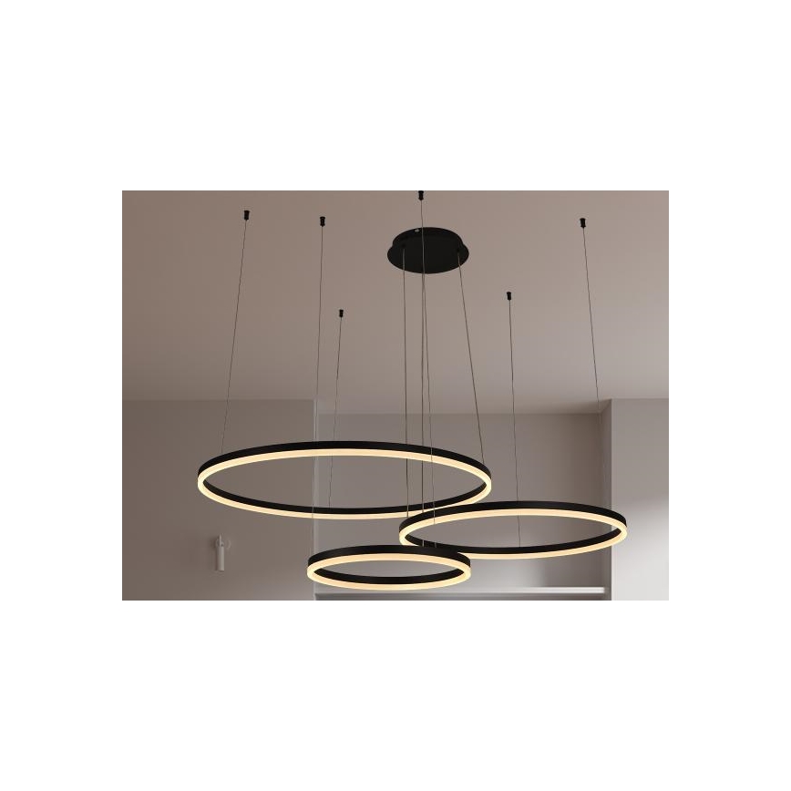 Suspension filaire à intensité variable LED/125W/230V 3000-6500K + Télécommande