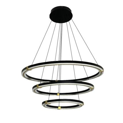 Suspension filaire à intensité variable LED/235W/230V 3000-6500K d. 80 cm + Télécommande