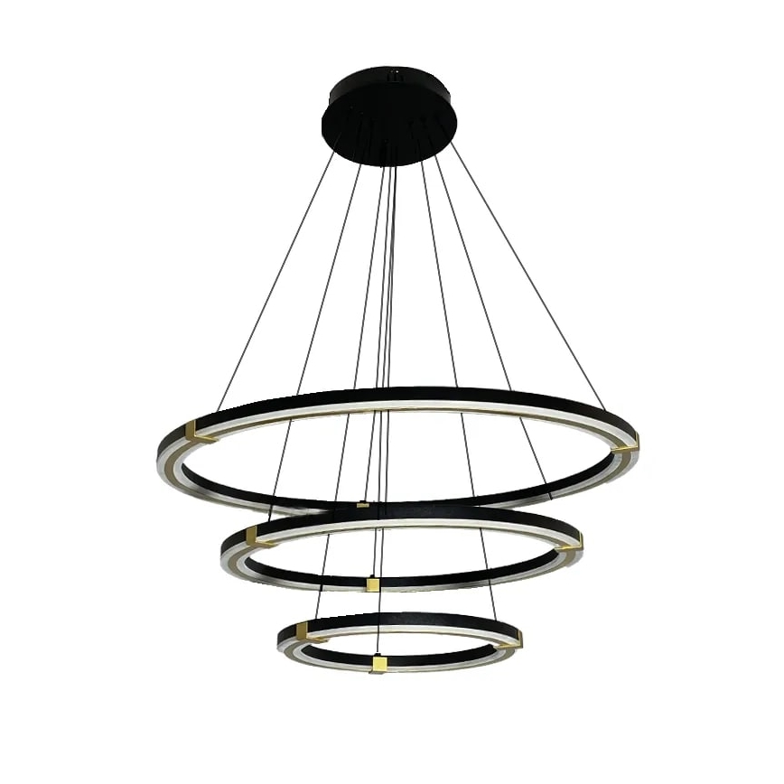Suspension filaire à intensité variable LED/235W/230V 3000-6500K d. 80 cm + Télécommande
