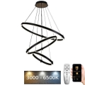 Suspension filaire à intensité variable LED/250W/230V 3000-6500K d. 80 cm + Télécommande