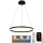Suspension filaire à intensité variable LED/42W/230V 3000-6500K d. 60 cm + Télécommande