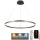 Suspension filaire à intensité variable LED/55W/230V 3000-6500K d. 80 cm + Télécommande