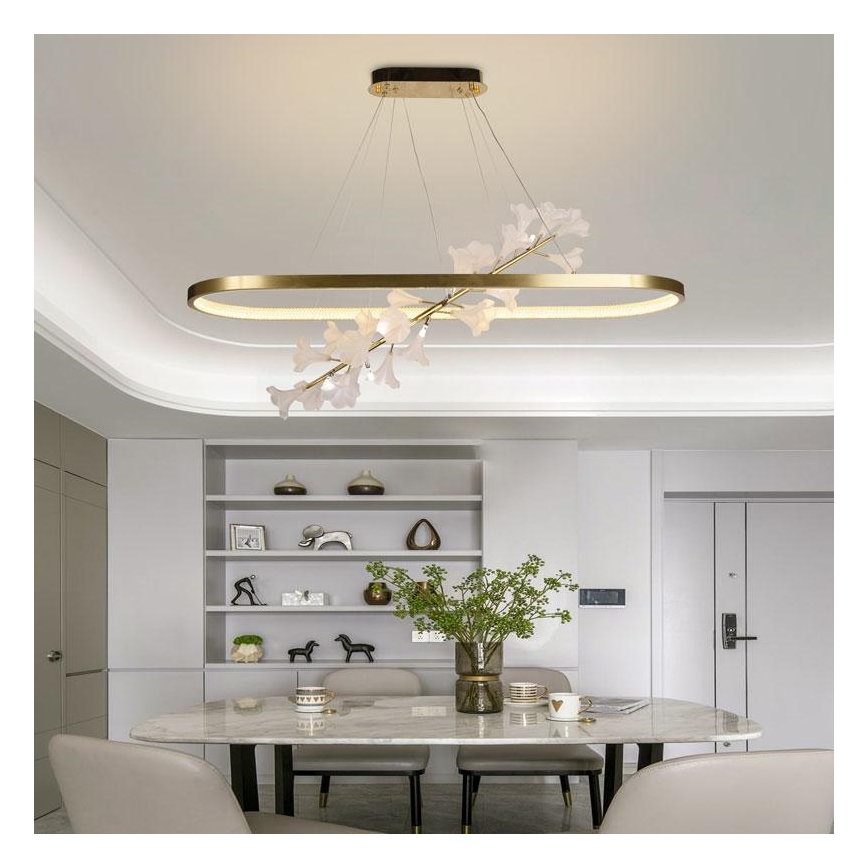Suspension filaire à intensité variable LED/65W/230V 3000-6500K + télécommande