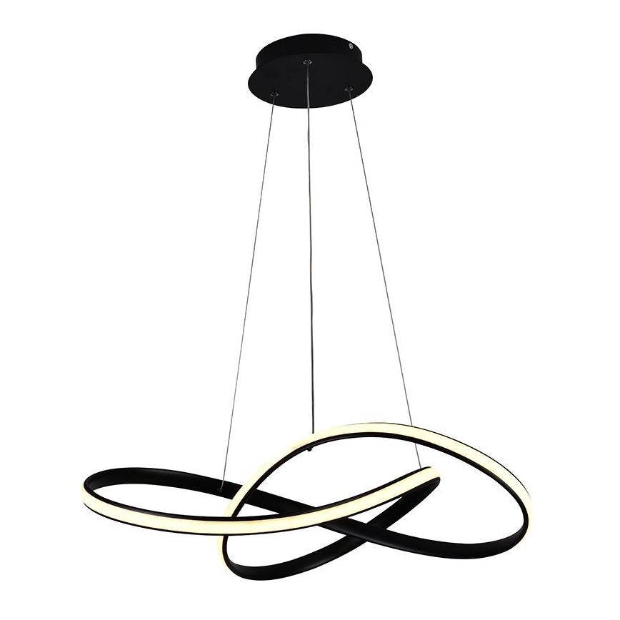 Suspension filaire à intensité variable LED/70W/230V 3000-6500K d. 55 cm + Télécommande