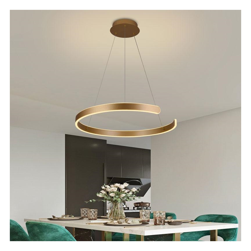 Suspension filaire à intensité variable LED/70W/230V 3000-6500K + télécommande