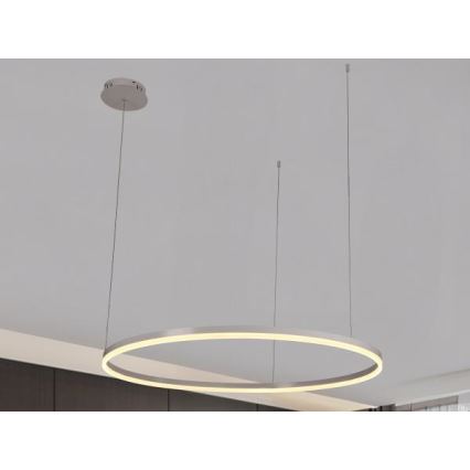 Suspension filaire à intensité variable LED/72W/230V 3000-6500K d. 100 cm + Télécommande