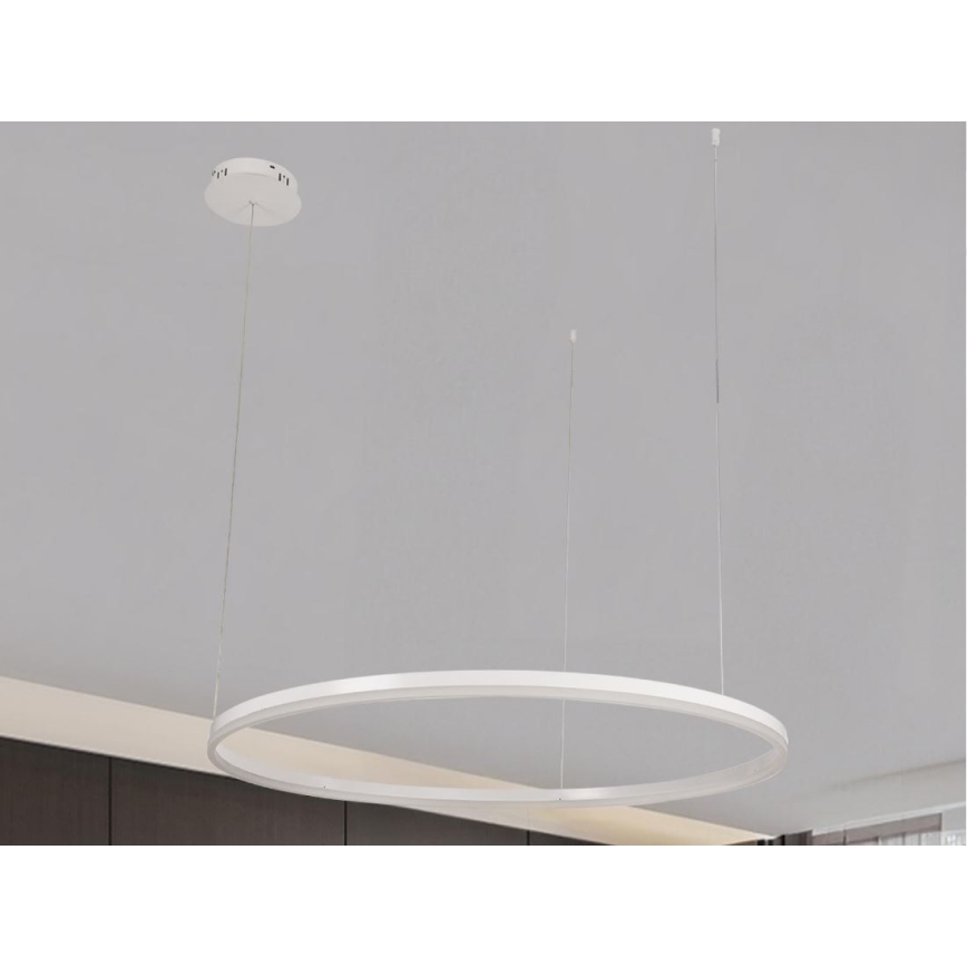 Suspension filaire à intensité variable LED/72W/230V 3000-6500K d. 100 cm + Télécommande