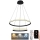Suspension filaire à intensité variable LED/75W/230V 3000-6500K + Télécommande