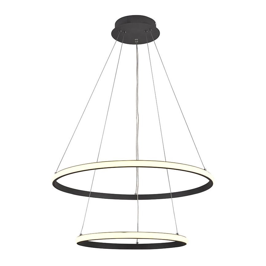 Suspension filaire à intensité variable LED/75W/230V 3000-6500K d. 60 cm + Télécommande