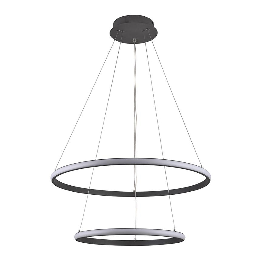 Suspension filaire à intensité variable LED/75W/230V 3000-6500K d. 60 cm + Télécommande