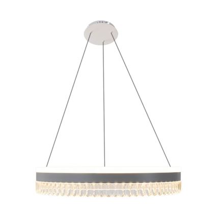 Suspension filaire en cristal à intensité variable LED/80W/230V 3000-6500K blanc + télécommande