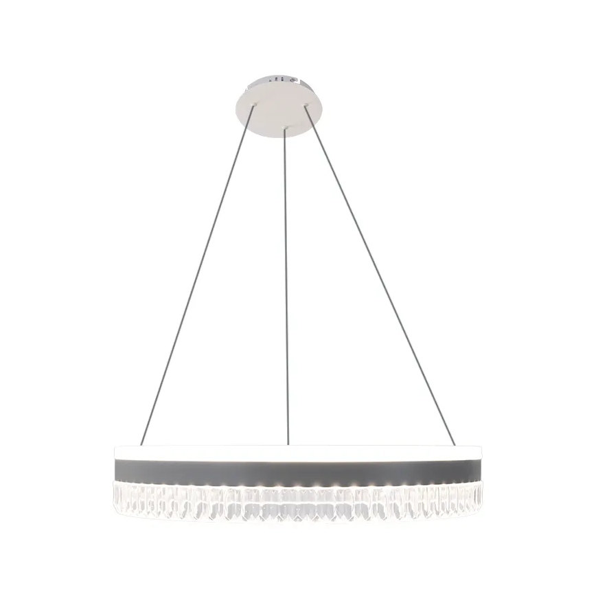 Suspension filaire en cristal à intensité variable LED/80W/230V 3000-6500K blanc + télécommande
